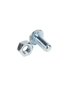 Tornillo Carretillo M8 x 20 mm con tuerca Cincada